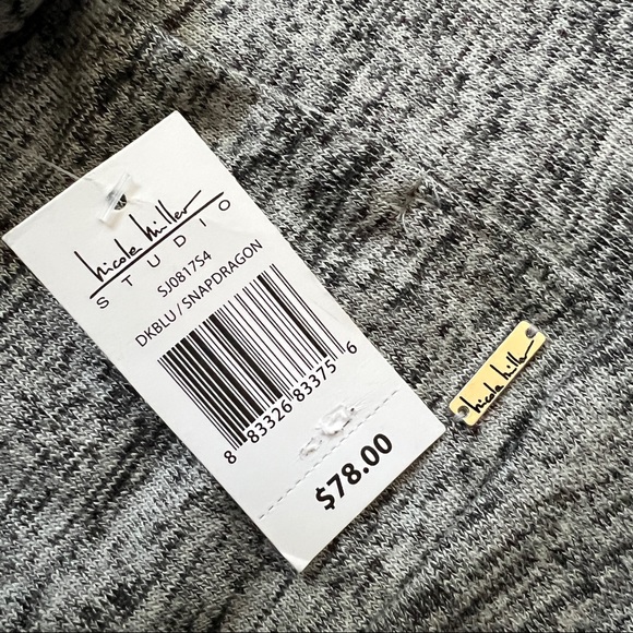 Nicole Miller Cowl Neck Knit Loungewear Set - Picture 12 of 16